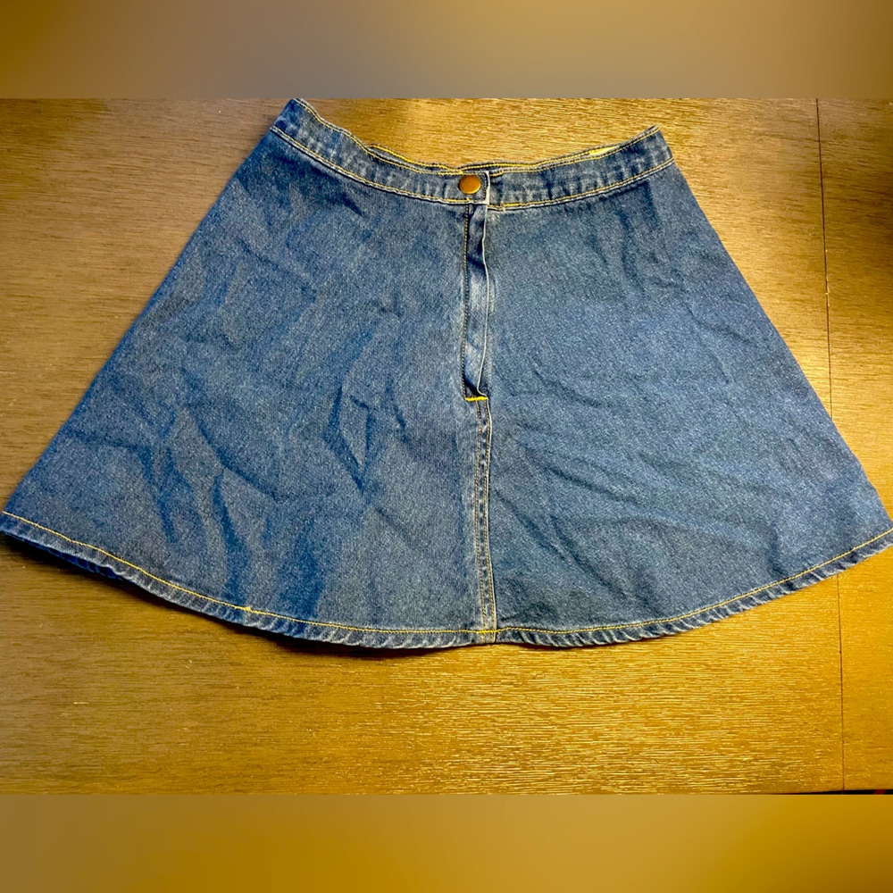 JEAN SKATE SKIRT💙🆕NWOT